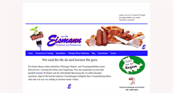 Desktop Screenshot of fleischerei-eismann.de